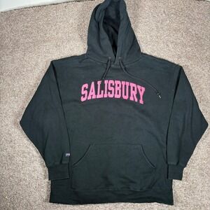 Jansport Salisbury University Hoodie Black Pink Pullover XL Mens Collegiate